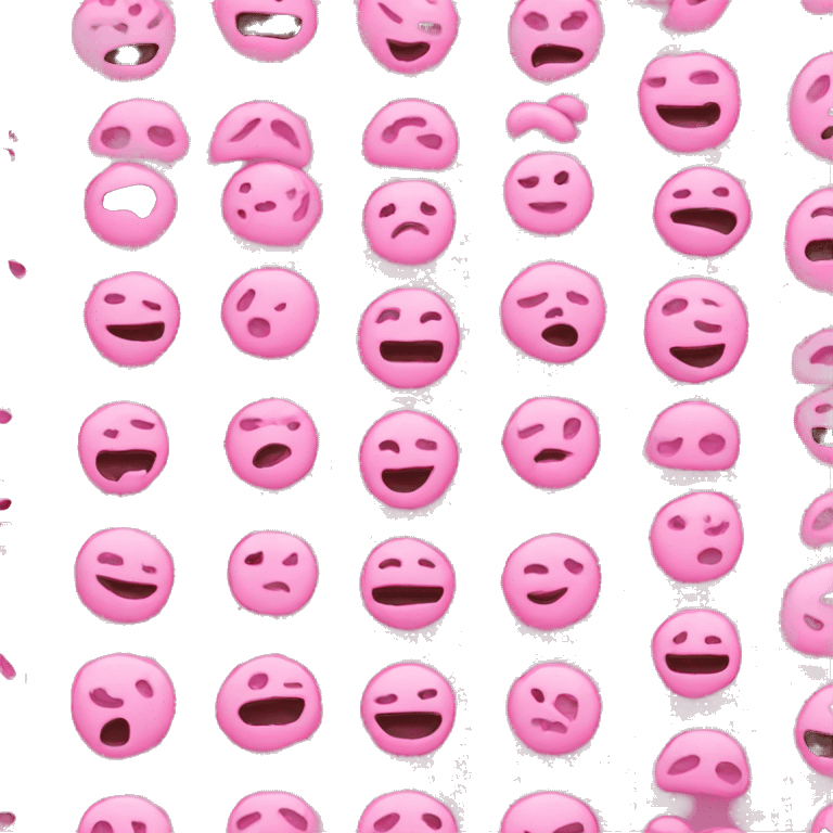 pink emojis emoji