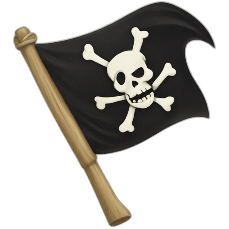 drapeau de pirate emoji