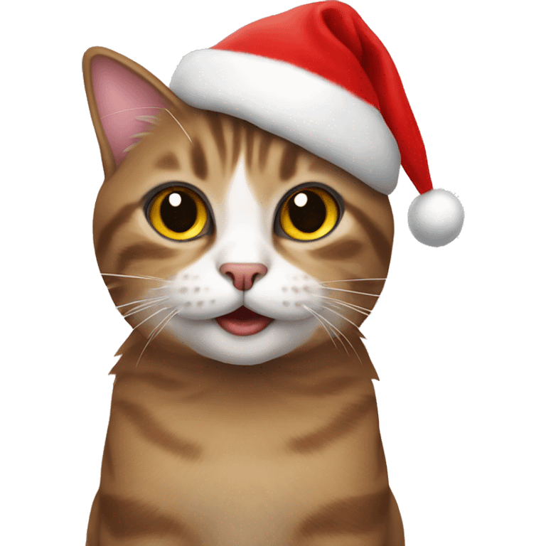 cat christmas emoji