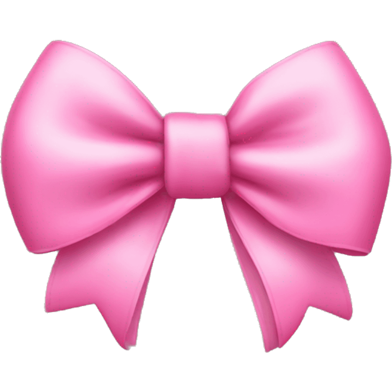 A cute pink bow  emoji