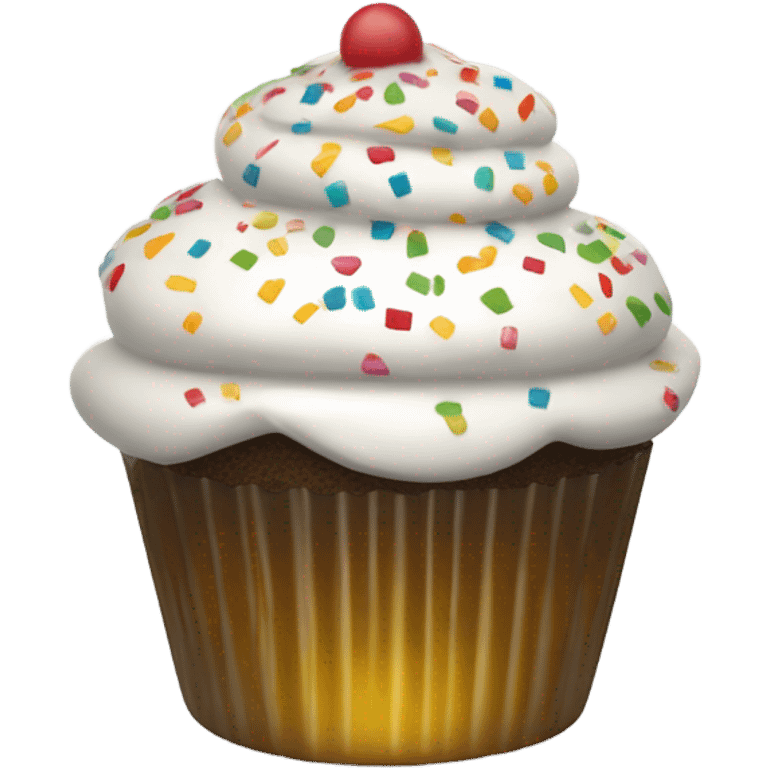 Cupcake coin emoji