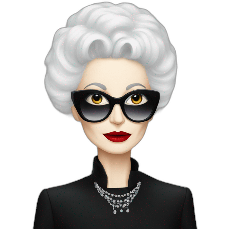 Diane Pernet emoji