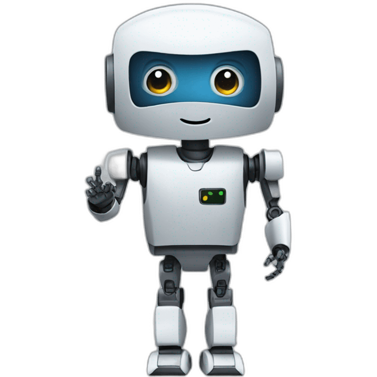 robot as a teacher emoji