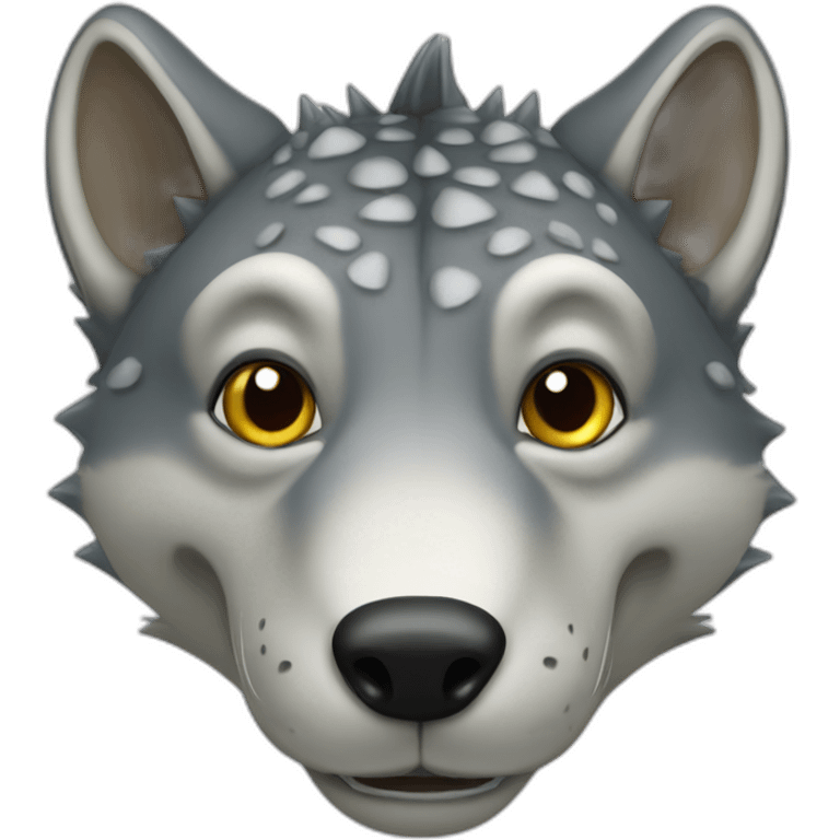 Croc de loup emoji