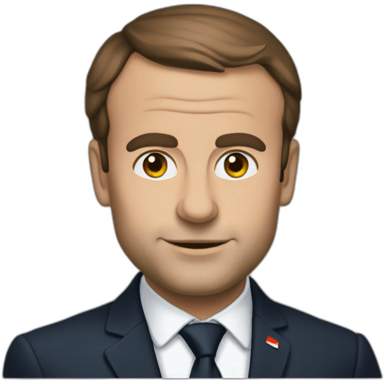 Macron qui es exister emoji