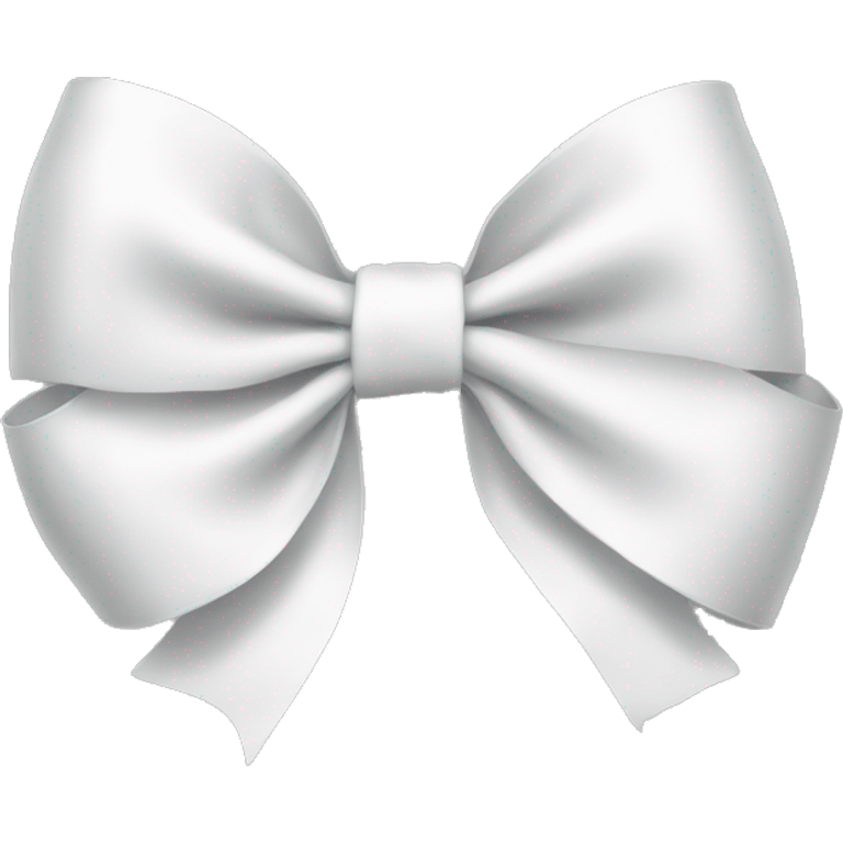 White Bow emoji