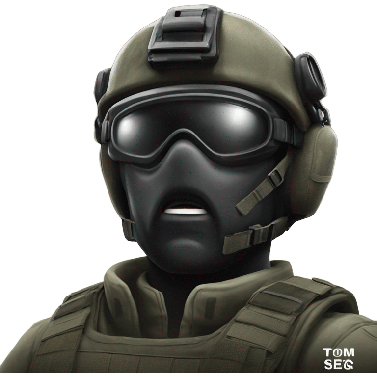 Show me mute from Tom clancy's rainbow 6 seige emoji