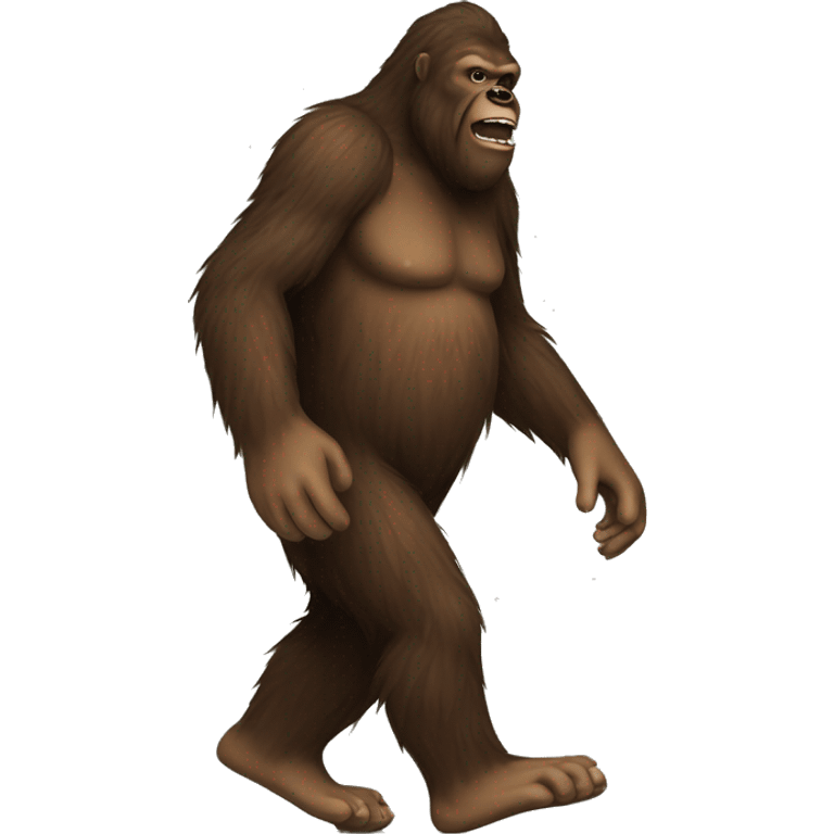 Bigfoot emoji