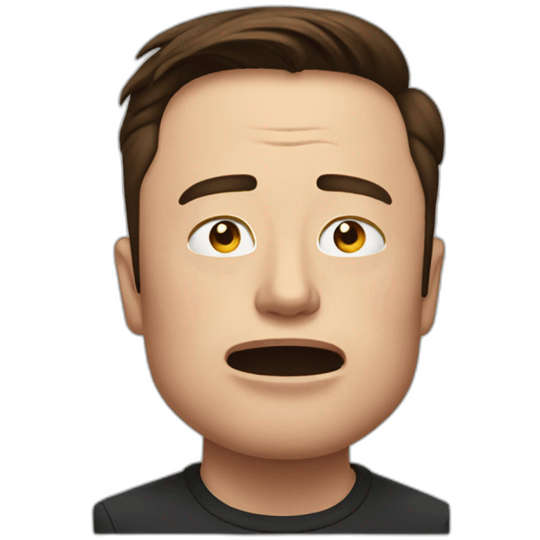 Elon Musk Crying emoji