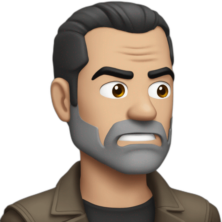 Negan the walking dezd emoji