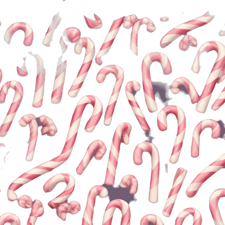 pastel candy cane emoji