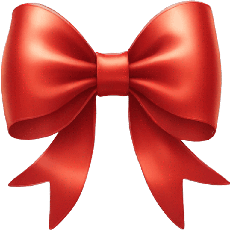 Shiny, Red Hair Bow by Itself emoji