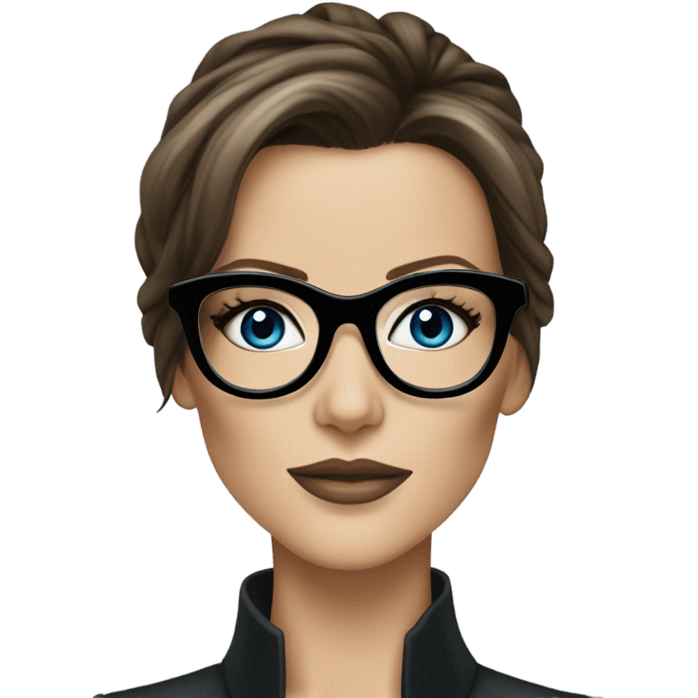 Kate Beckinsale blue eyes glasses classy high fashion  emoji