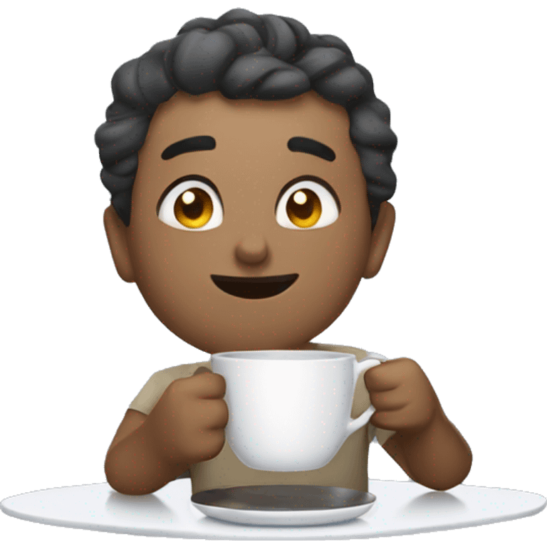 drinking tea before bed  emoji