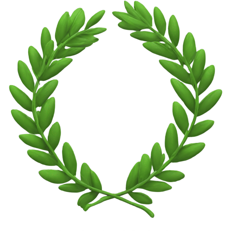 laurel wreath emoji