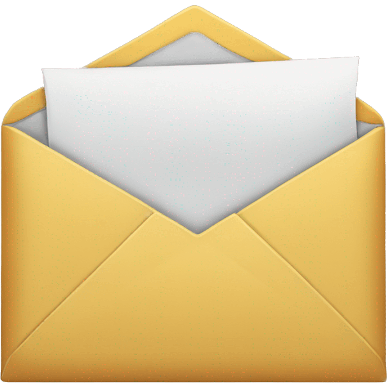 email envelope opened emoji