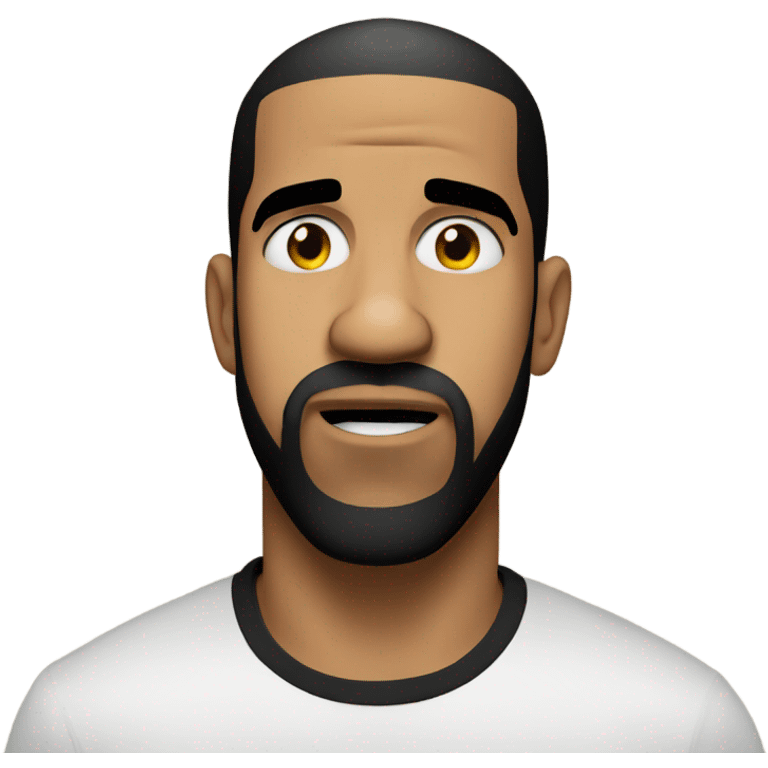 drake the rapper very upset with no beard emoji