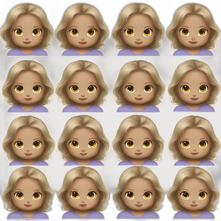 a baby-doll from head to toes emoji