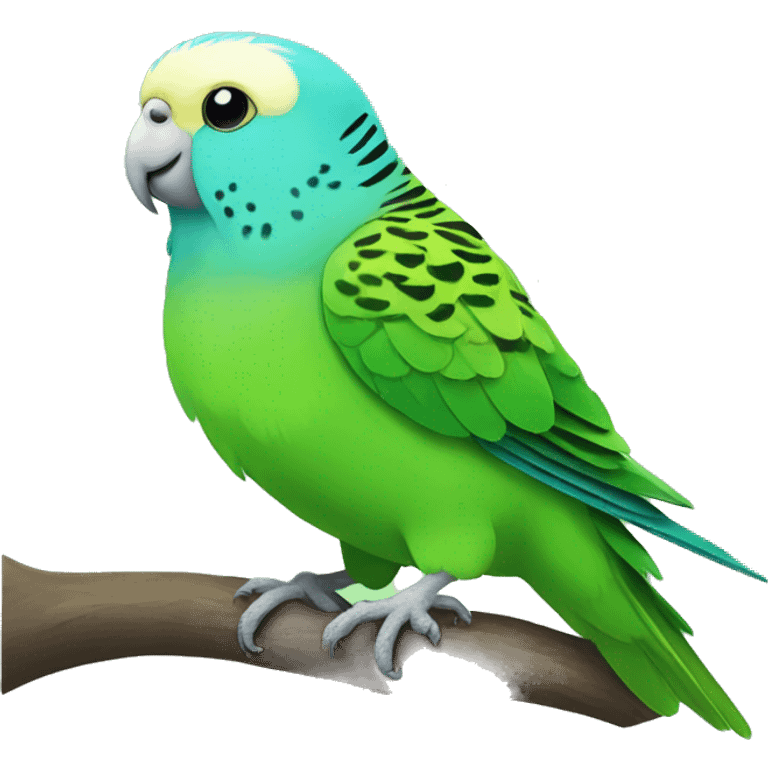 green budgie emoji