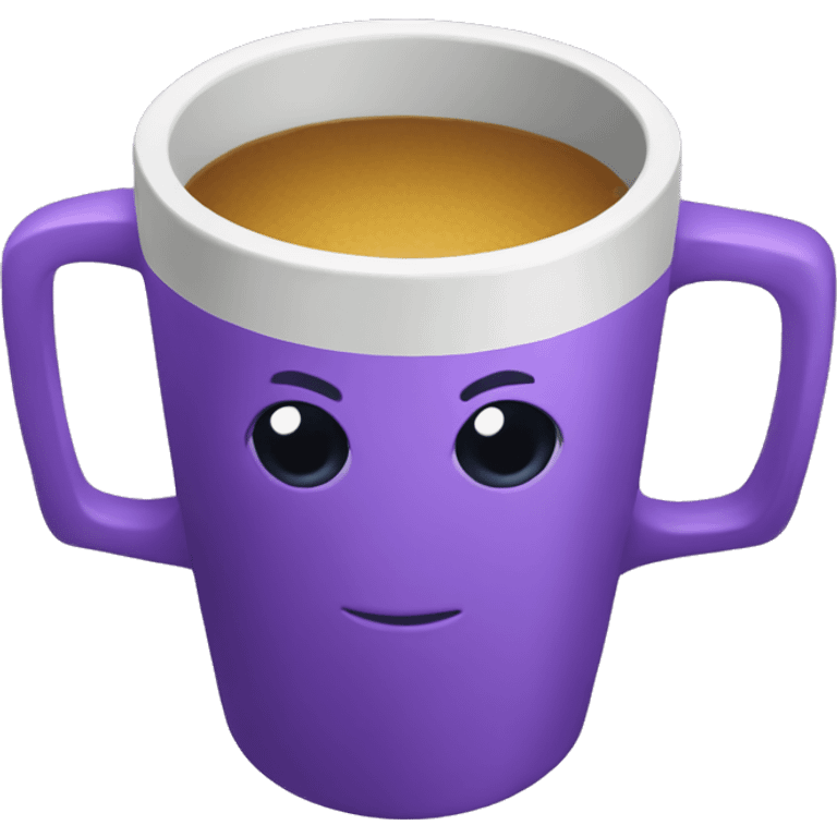 Purple stanly cup emoji