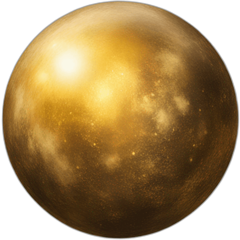 gold planet emoji