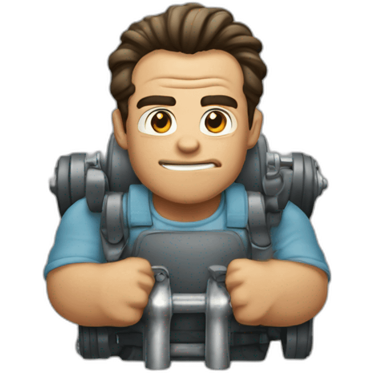 Arnold pumping  emoji