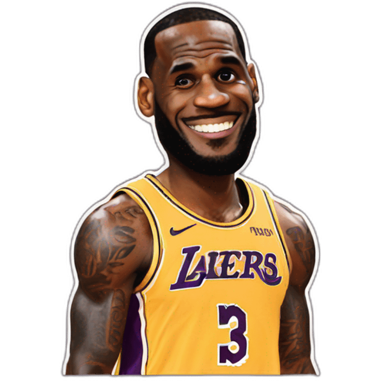 Lebron jams emoji