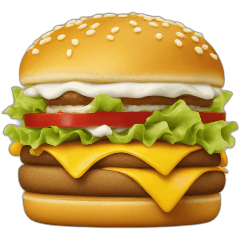 Mc Donald’s logo emoji