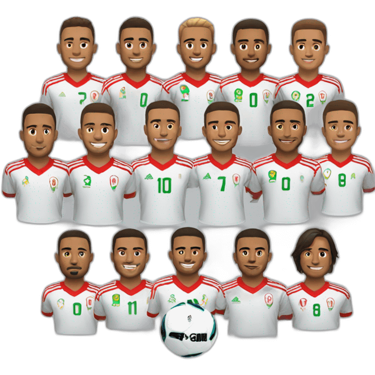 Fifa 2023 Morocco team emoji