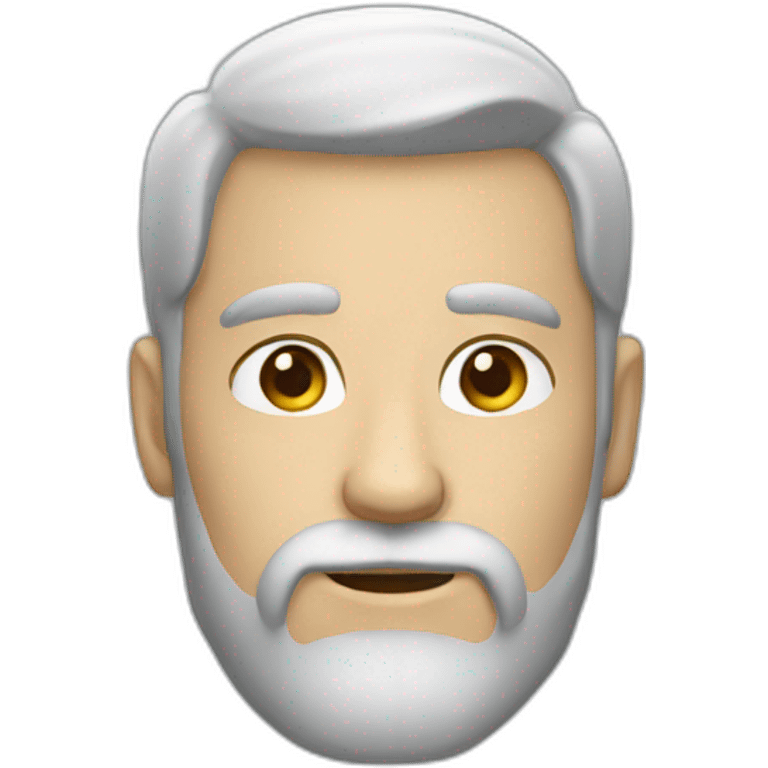 white man with a beard emoji