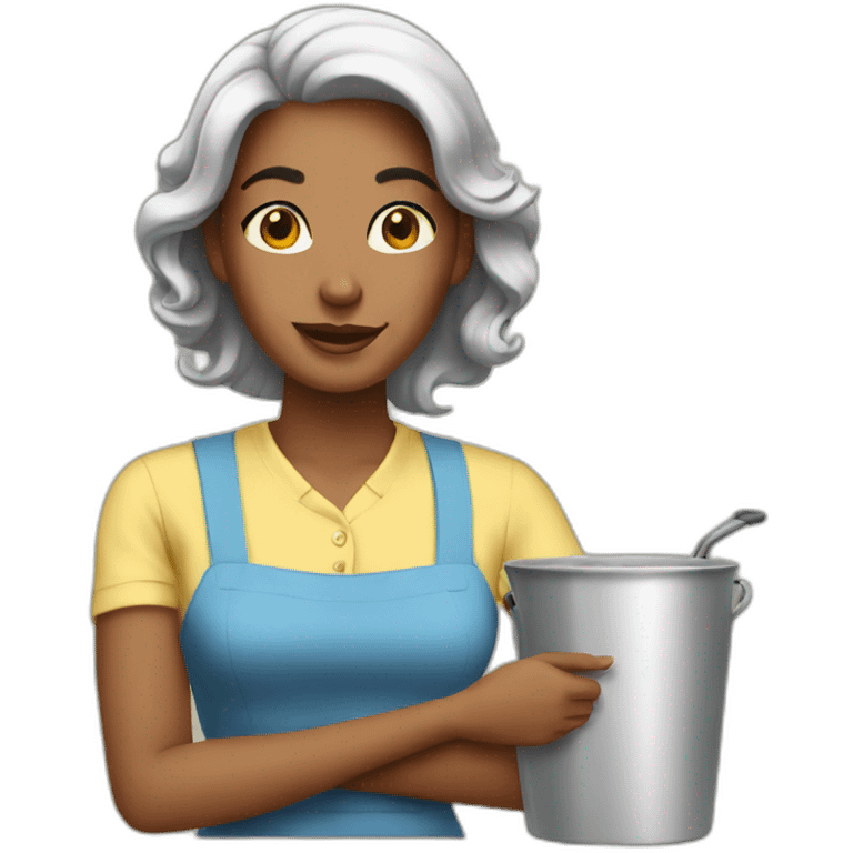 housewife emoji