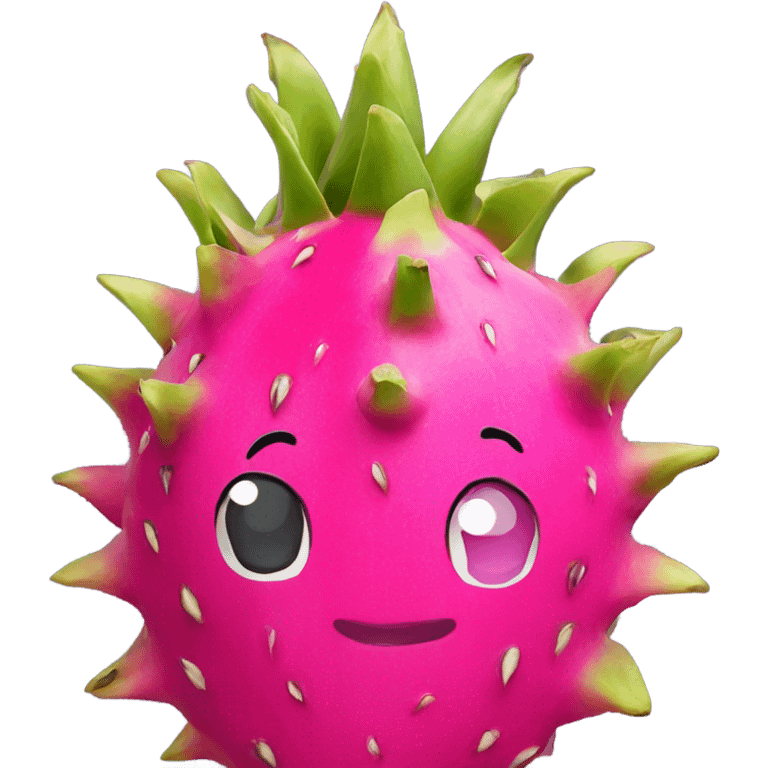 Dragonfruit emoji