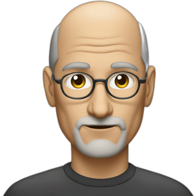 Steve jobs working on pc emoji