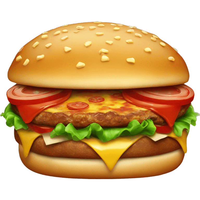 pizza burger emoji