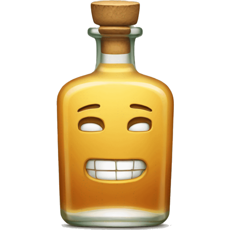 Tequila bottle emoji