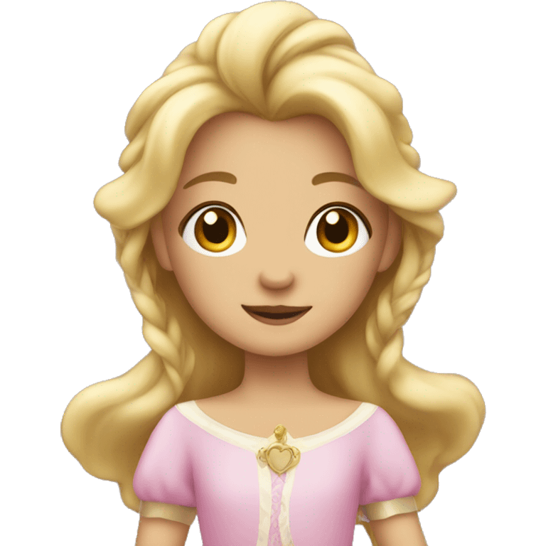 Little princess on starts emoji