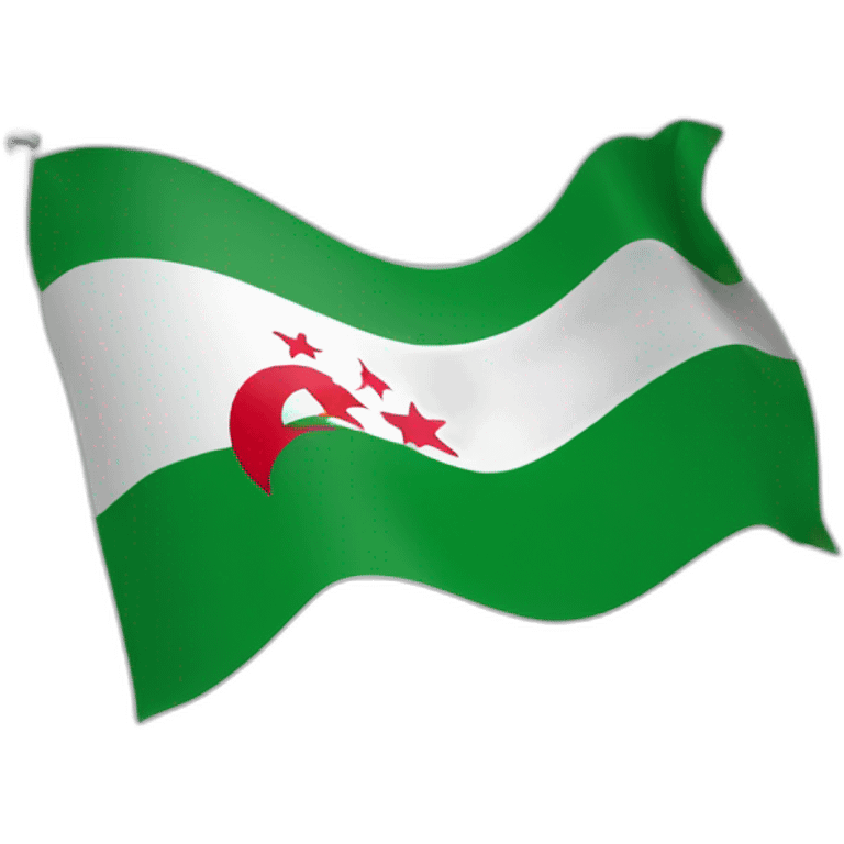 Algerian flag emoji