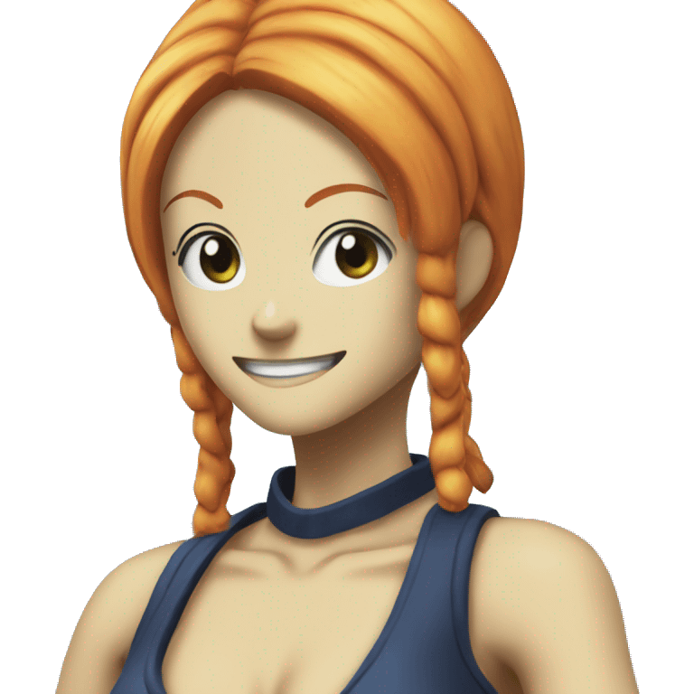 nami from one piece emoji