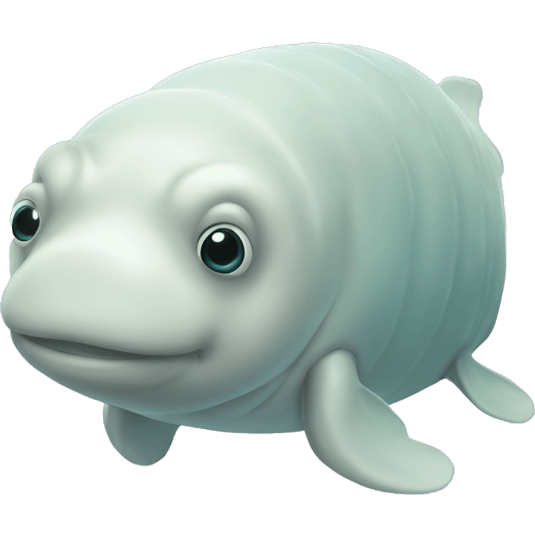 Tardigrade beluga whale emoji