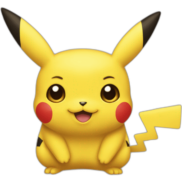 Pikachu énervé  emoji