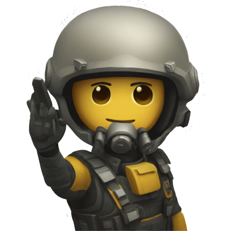 Helldivers salute emoji