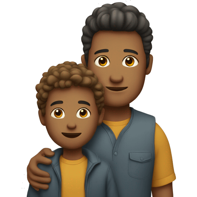 A father with son emoji