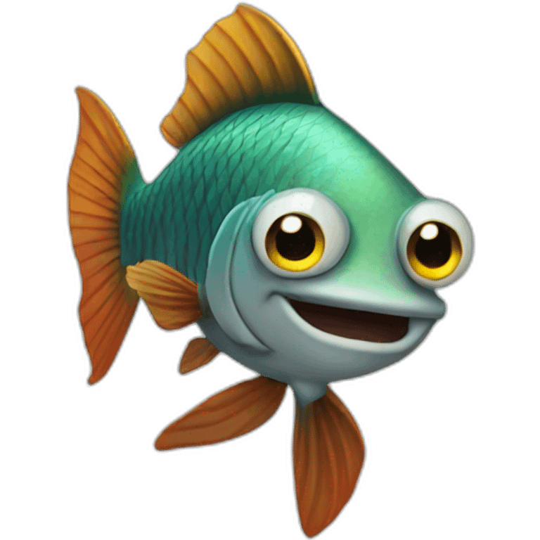 fish with fists emoji