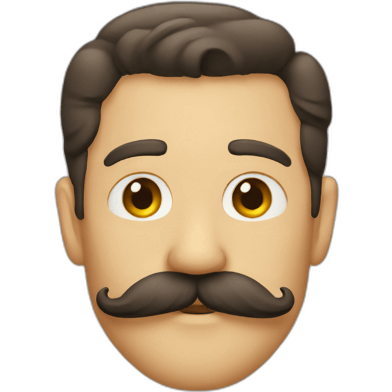 mustache emoji