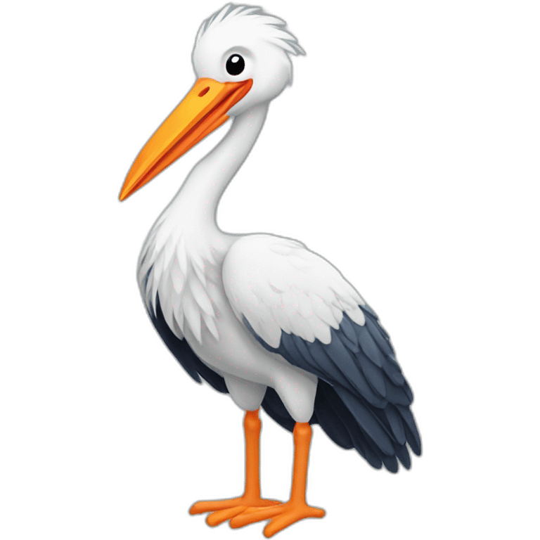 stork emoji