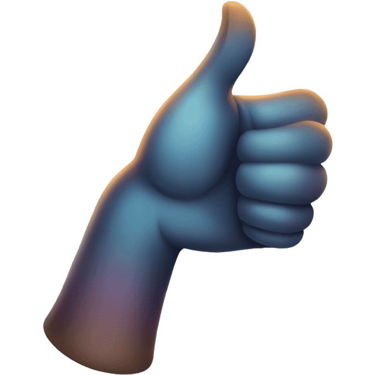 thumb up, magical style emoji