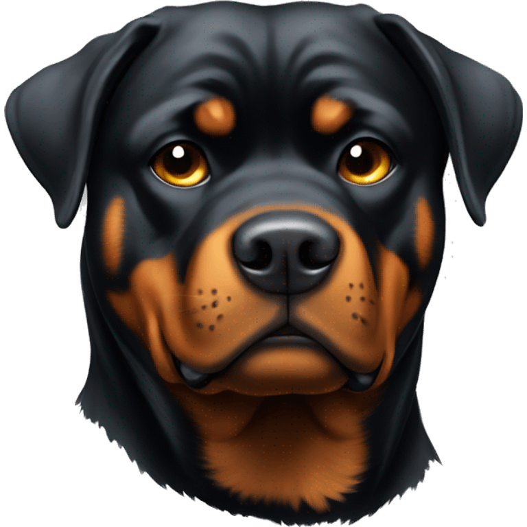 gangster rottweiler emoji