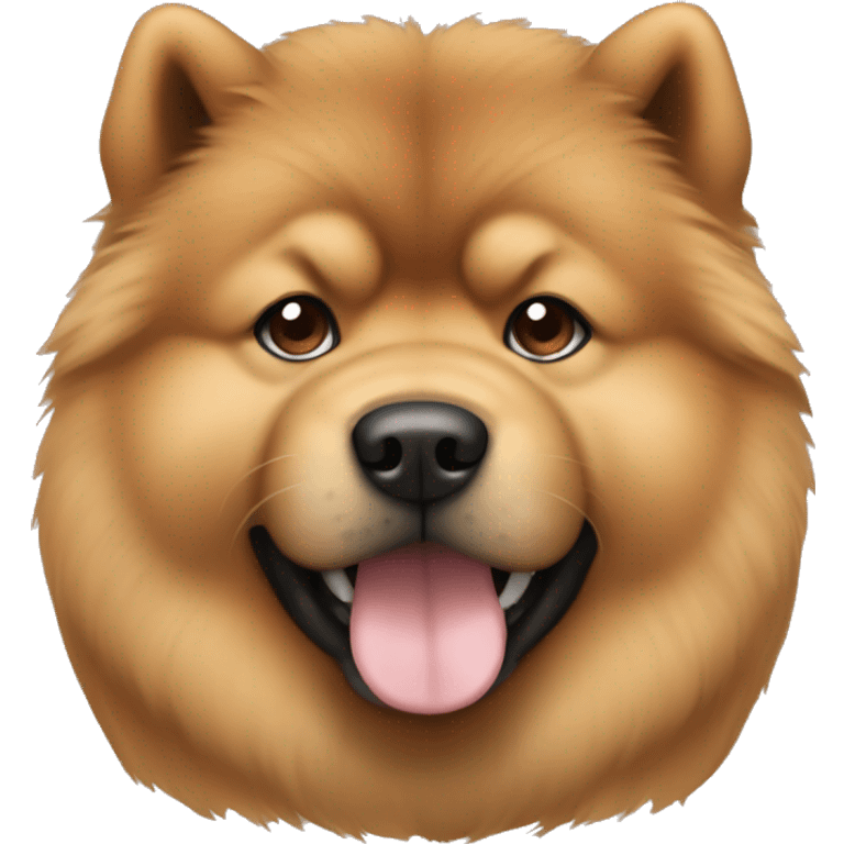 Chowchow cinnamon color emoji