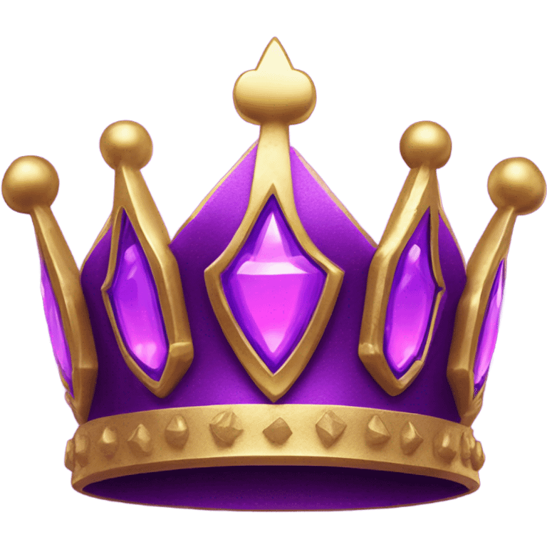 Neon purple crown subscriber feed Instagram emoji