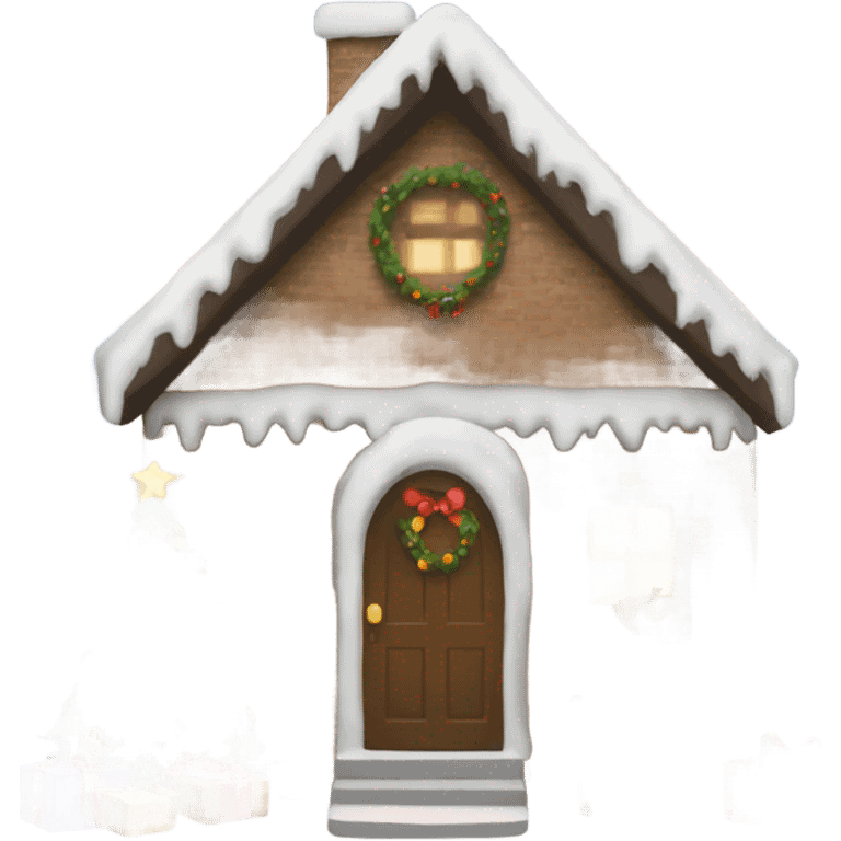 Christmas scene emoji